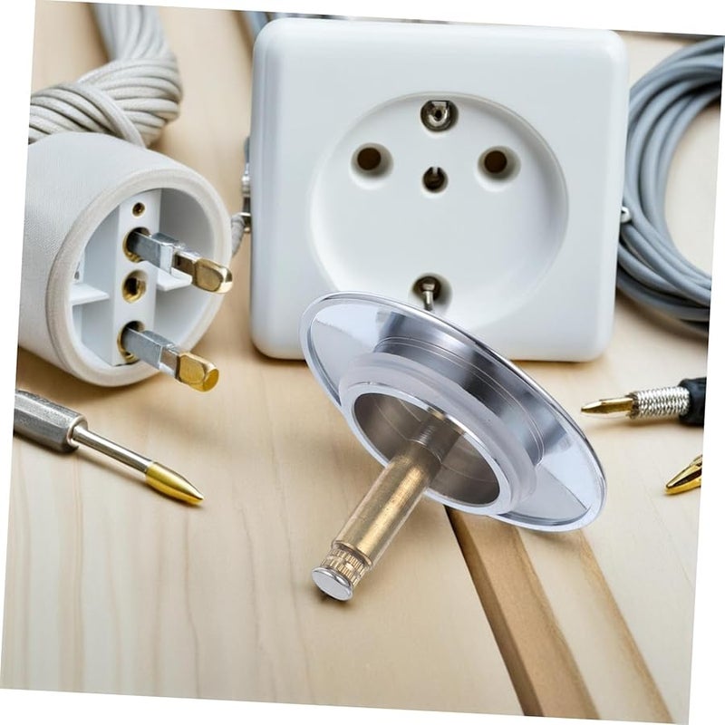 Rotary Bathtub Drain Stopper with Piston Seal for Hair Catcher and Leak Prevention Easy Install - Image 4